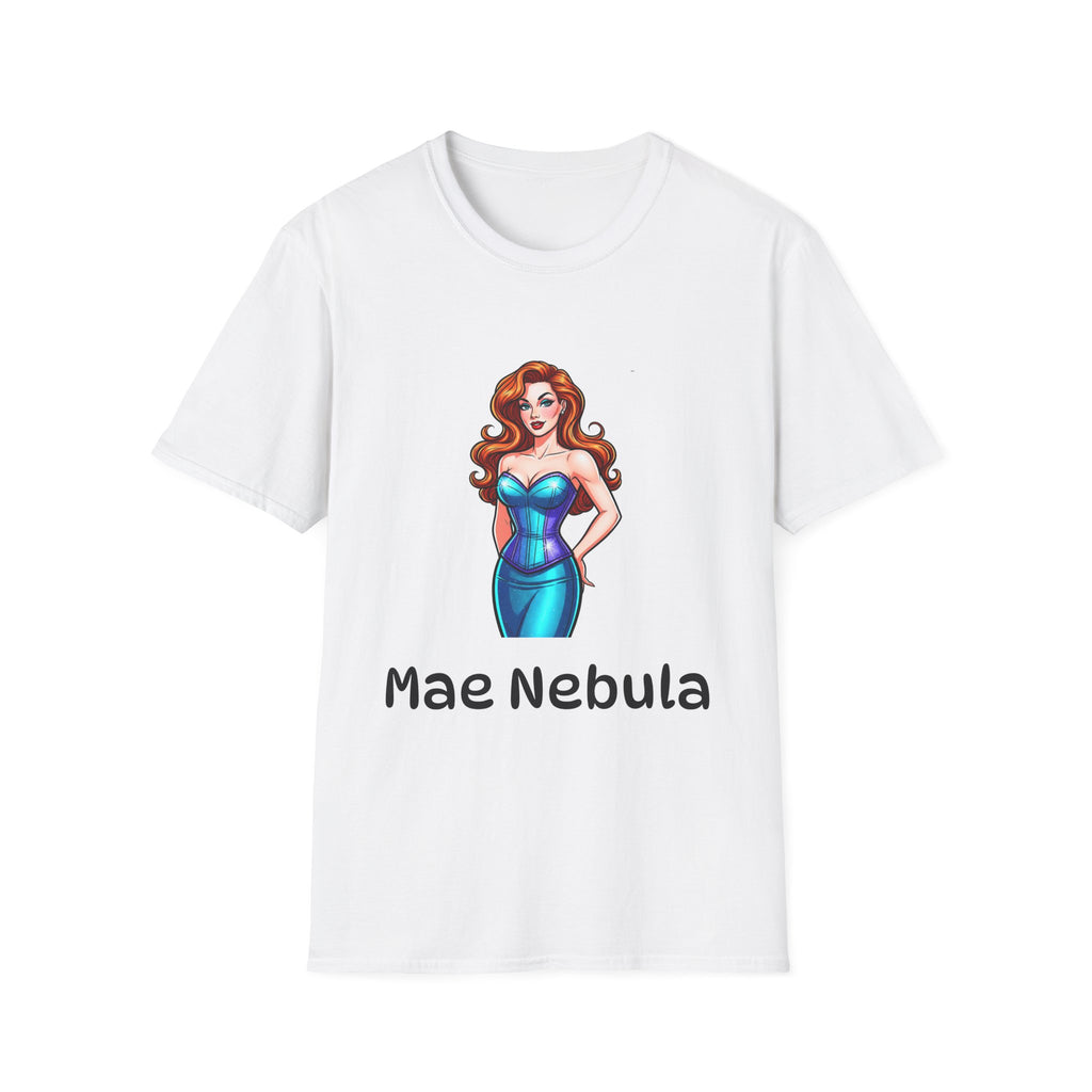 Unisex Soft T-shirt - Mae Nebula Pinup Vibes