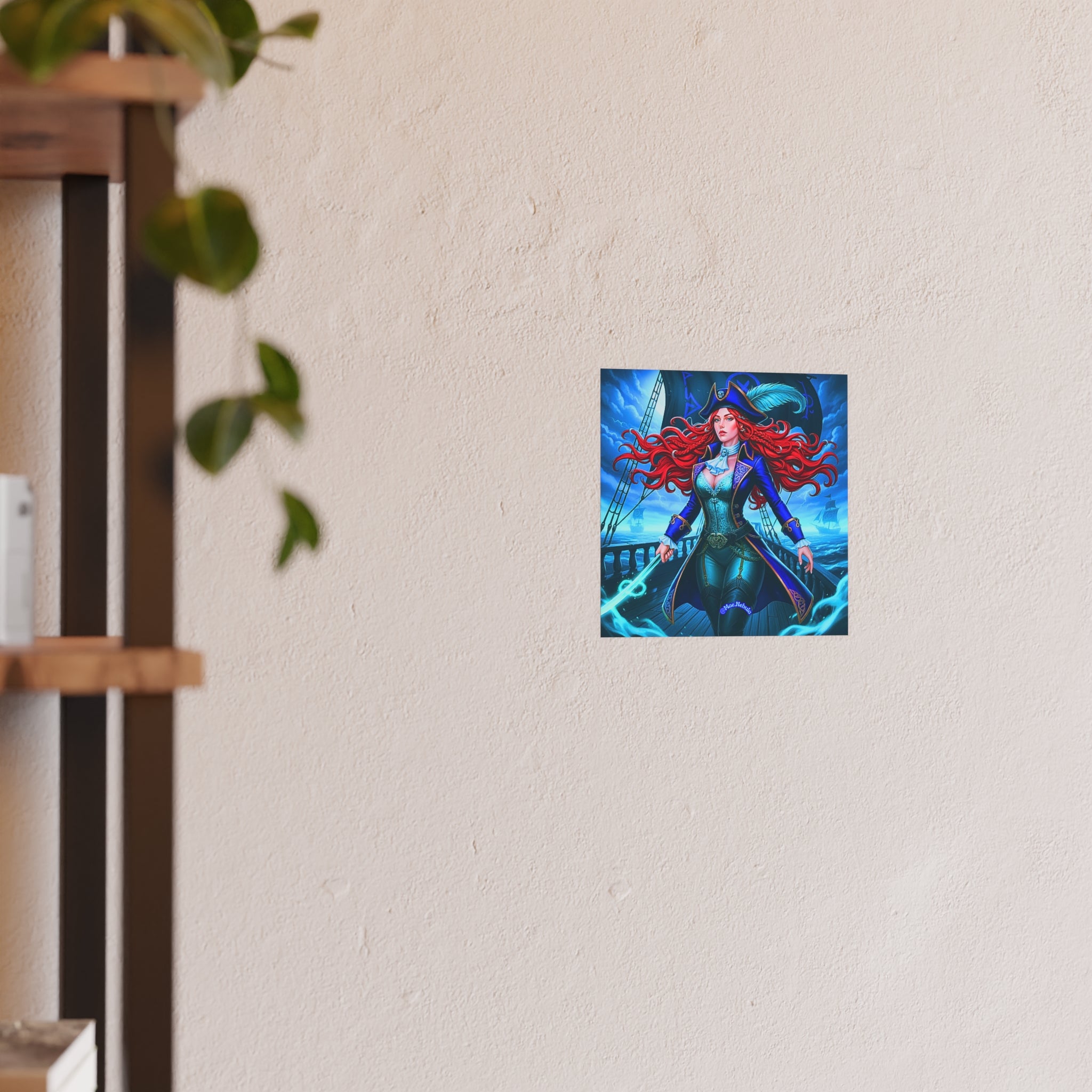 Vibrant Art Prints - Pirate Queen