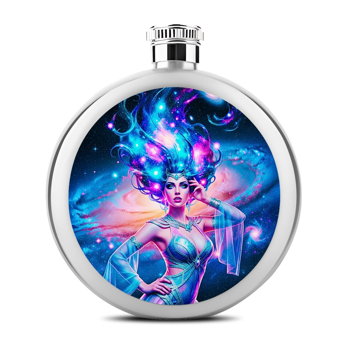 Round Flask (5oz) Mae Nebula
