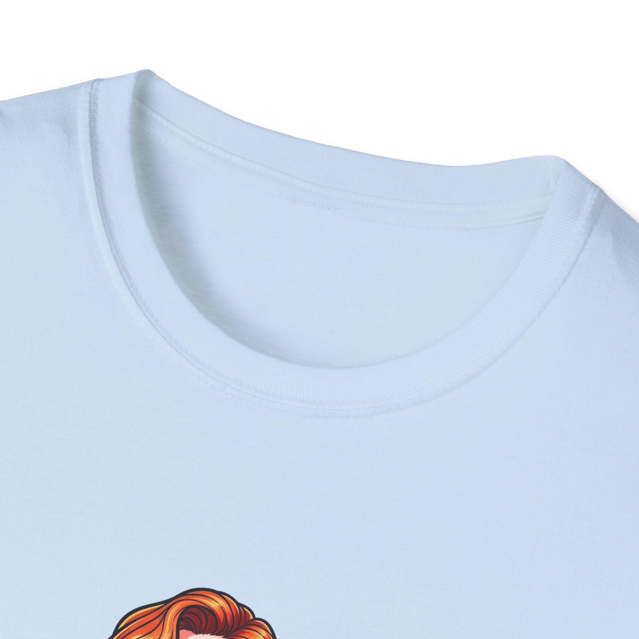Unisex Soft T-shirt - Mae Nebula Pinup Vibes
