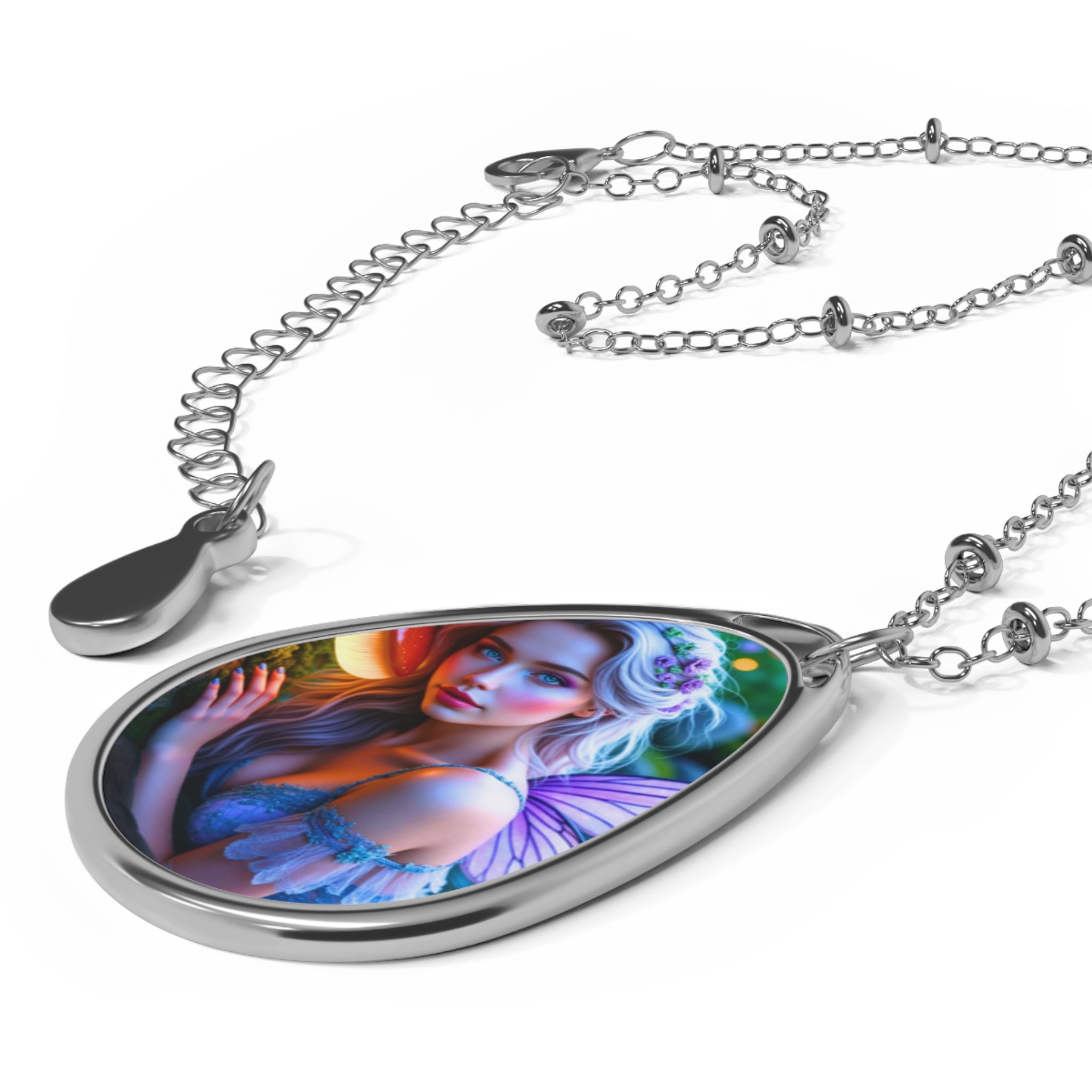 Necklace - Purple Fairy Design