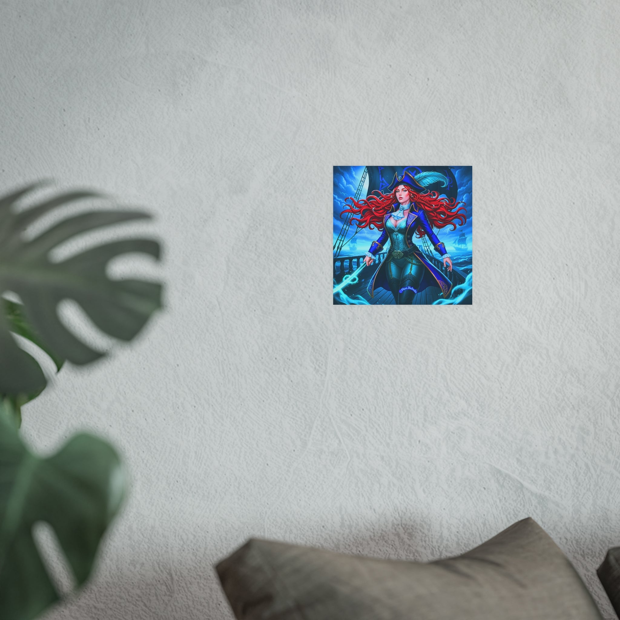 Vibrant Art Prints - Pirate Queen