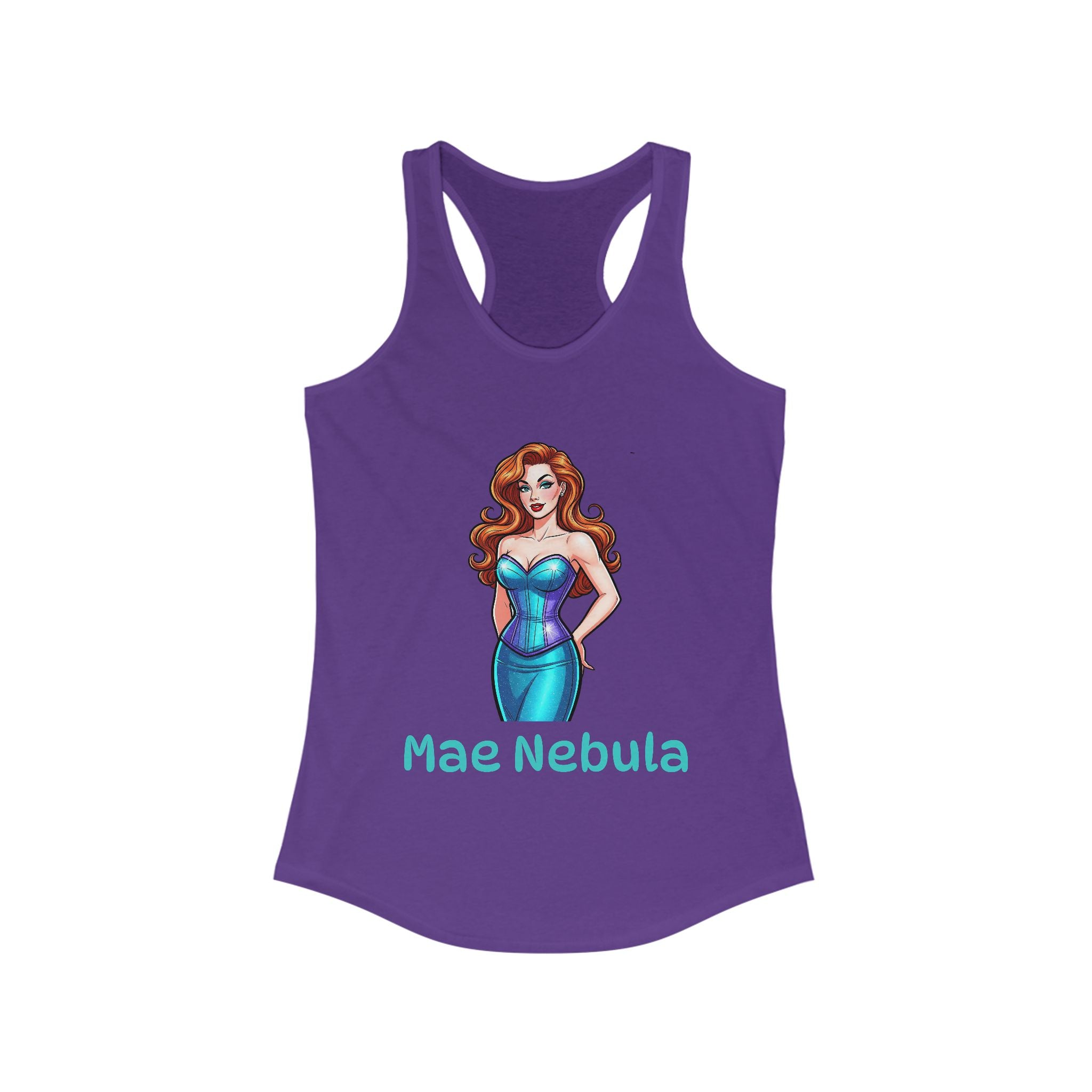 Cosmic Pinup Racerback Tank